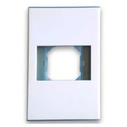 Placa de Pared BRobotix - 1 Salida - Blanco - 938276 Placa de Pared BRobotix - 1 Salida - Blanco - 938276