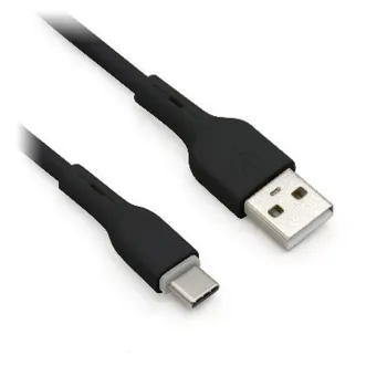 Cable BRobotix 963196 - USB-C - USB 2.0 - 1M - Negro - 963196