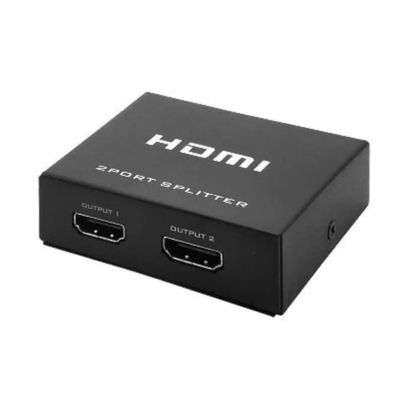 Video Splitter BRobotix 963319 - 4K - HDMI - 2 Dispositivos a 1 PC - 963319