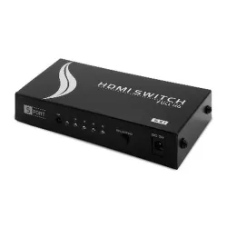 Multiplexor BRobotix 963684 - HDMI - 5 Dispositivos a 1 TV - Con Control Remoto - 963684 Multiplexor BRobotix 963684 - HDMI - 5 Dispositivos a 1 TV - Con Control Remoto - 963684