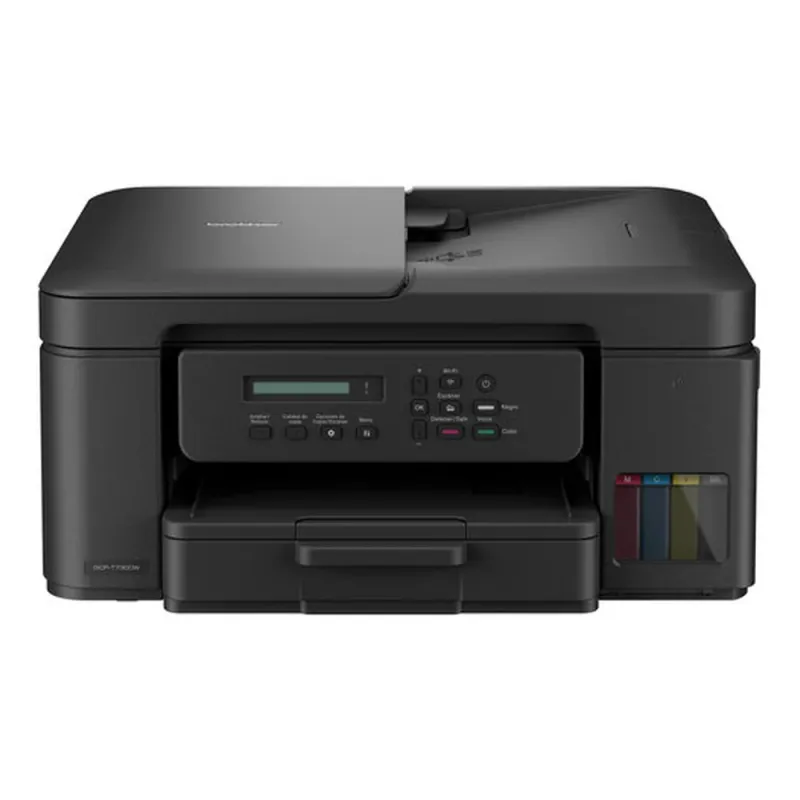 Multifuncional Brother DCP-T730DW - 27ppm Negro - 23ppm Color - Tinta Continua - Wi-Fi - USB - DCPT730DW