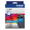 Tinta Brother LC402 - Cyan - Hasta 550 Páginas - LC402CS