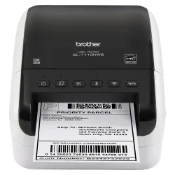 Impresora de Etiquetas Brother QL-1110NWB - 69PPM - Térmica Directa - USB 2.0 - Bluetooth - QL1110NWB Impresora de Etiquetas Brother QL-1110NWB - 69PPM - Térmica Directa - USB 2.0 - Bluetooth - QL1110NWB