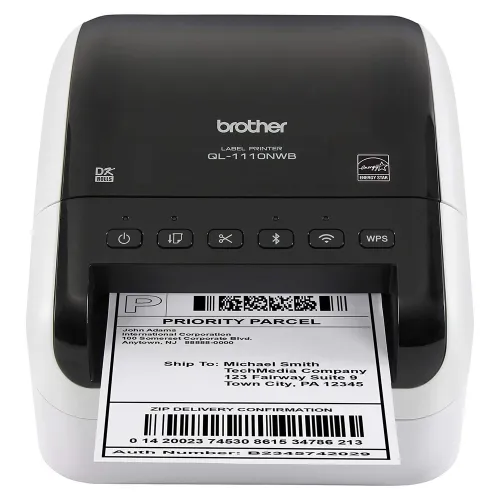 Impresora de Etiquetas Brother QL-1110NWB - 69PPM - Térmica Directa - USB 2.0 - Bluetooth - QL1110NWB Impresora de Etiquetas Brother QL-1110NWB - 69PPM - Térmica Directa - USB 2.0 - Bluetooth - QL1110NWB