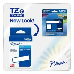 Cinta Brother TZE243G - 18mm x 8m - Texto Azul sobre Cinta Blanca - Laminado - TZE243G Cinta Brother TZE243G - 18mm x 8m - Texto Azul sobre Cinta Blanca - Laminado - TZE243G