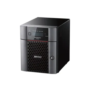 Sistema de Discos NAS Buffalo TeraStation 5420 - 4 Bahías - 24TB (2x 12TB) - RAID 0/1/5/6/10/JBOD - TS5420DN2402