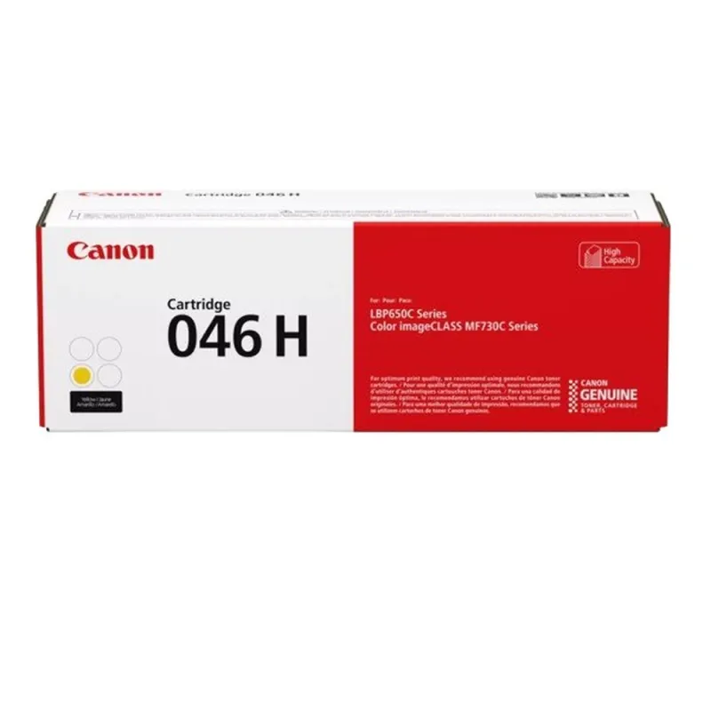 Tóner Canon 046 H - Amarillo - 5000 Páginas - 1251C001AA