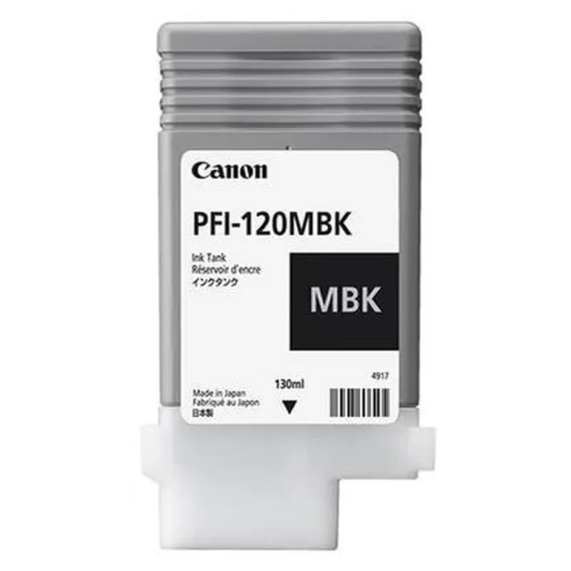 Tinta Canon PFI-120MBK - Negro Mate - 130ML - 2884C001AA