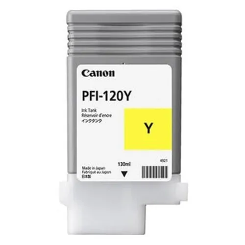Tinta Canon PFI-120Y - Amarillo - 130ML - 2888C001AA Tinta Canon PFI-120Y - Amarillo - 130ML - 2888C001AA