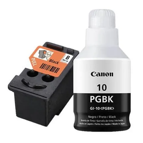 Kit Cabezal de Tinta Canon - BH-10 de Tinta Negra - GI-10 de Tinta Negra - 3418C005AA Kit Cabezal de Tinta Canon - BH-10 de Tinta Negra - GI-10 de Tinta Negra - 3418C005AA