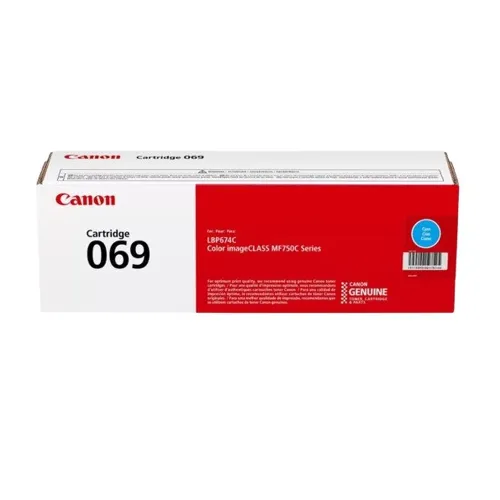 Toner Canon 069 C - Cian - 1900 Páginas - 5093C001AA