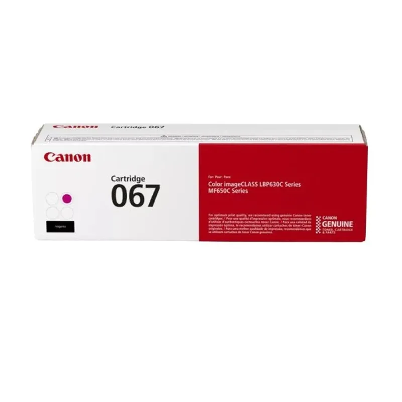Toner Canon 067 M - Magenta - 1250 Páginas - 5100C001AA