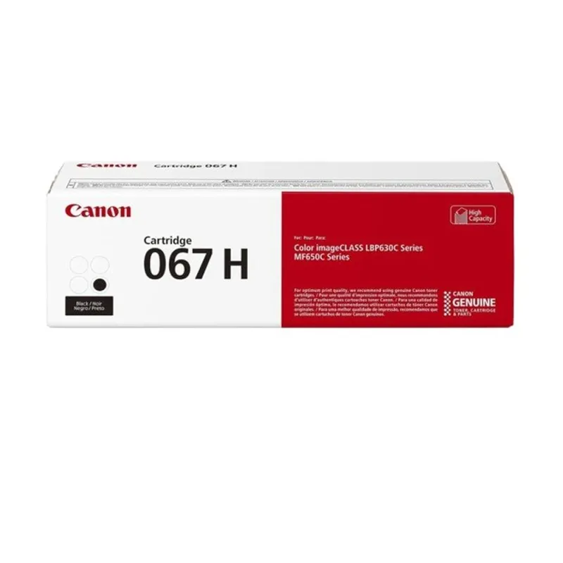 Toner Canon 067 H BK - Negro - 3130 Páginas - 5106C001AA