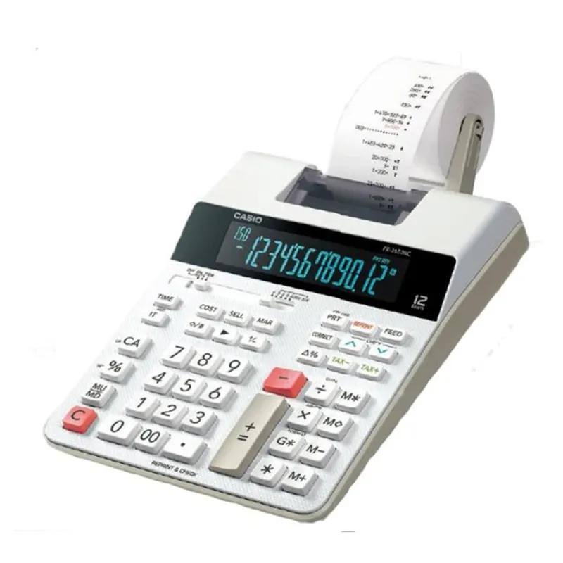 Sumadora Casio FR2650RC - 12 Dígitos - FR2650RC