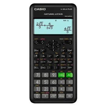 Calculadora Científica CASIO FX-82LAPLUS2 - 12 Dígitos - 252 Funciones - Negro - FX-82LAPLUS2-BK
