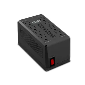 Regulador Automatico CDP RAVR 1408 -1410VA - 700w -8 Salidas - RAVR1408