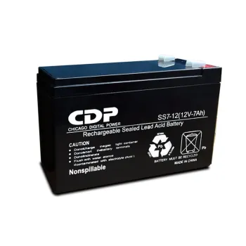 Batería de Reemplazo para Nobreak CDP 12V 7.2Ah Negro - SLB12-7