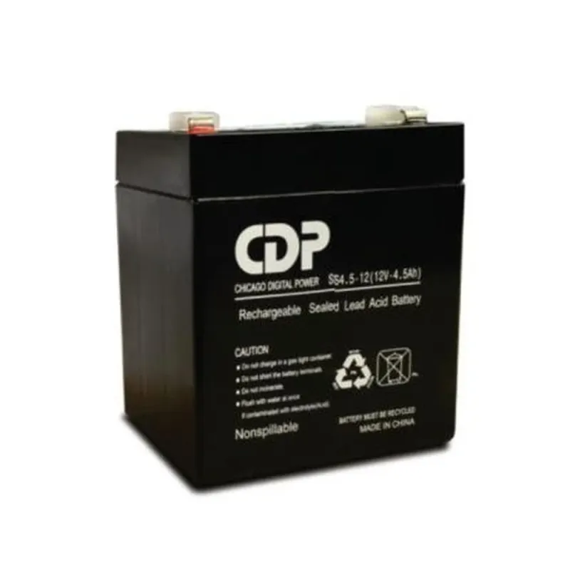 Batería de Reemplazo CDP SLB 12-4.5 - 12V - 4.5AH - SLB 12-4.5