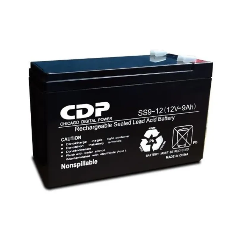 Batería de Reemplazo CDP SLB 12-9 - 12V - SLB 12-9