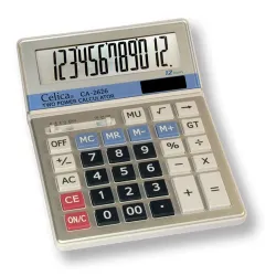 Calculadora de Escritorio Celica CA-2626 - 12 Dígitos - CA-2626 Calculadora de Escritorio Celica CA-2626 - 12 Dígitos - CA-2626