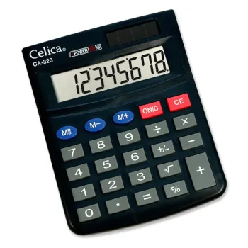 Calculadora Celica CA-323 - 8 Dígitos - 131 x 104 x 21 mm - CA-323