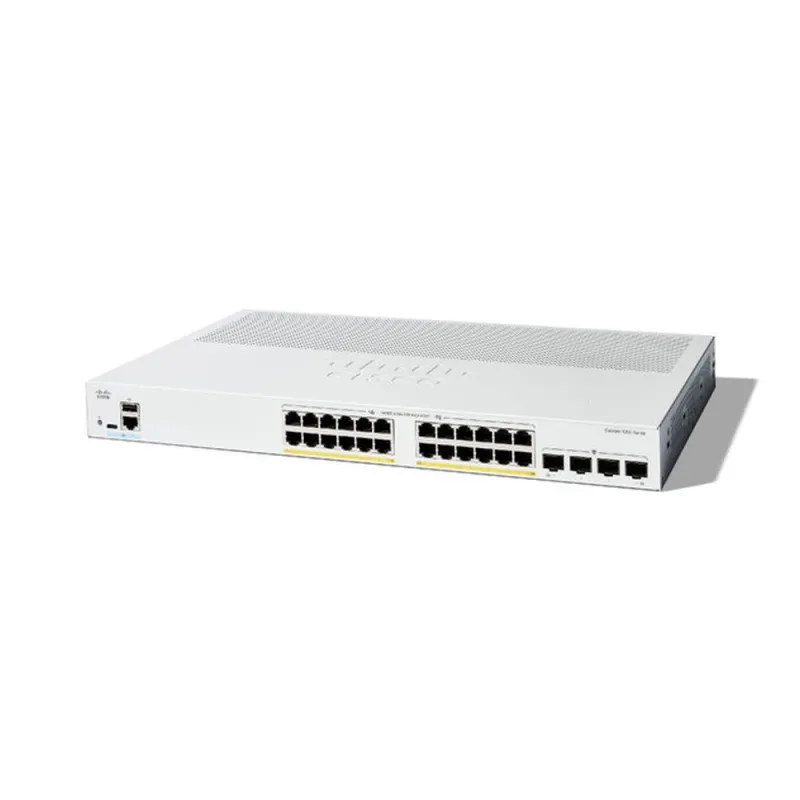 Switch Cisco C1200-24P-4G - Gigabit Ethernet - 24 Puertos PoE+ - 4 Puertos SFP - Gestionado - C1200-24P-4G