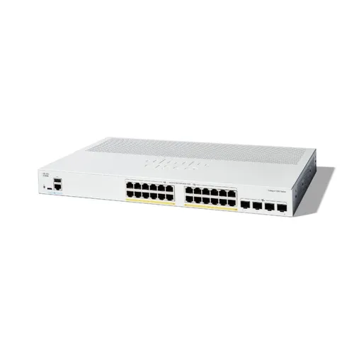 Switch Cisco C1200-24P-4X - Gigabit Ethernet - 24 Puertos PoE+ - 4 Puertos SFP+ - Gestionado - C1200-24P-4X