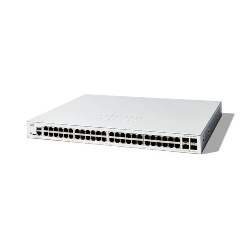 Switch Cisco Catalyst 1200 - 48 Puertos Gigabit Ethernet - 4 Puertos SFP+ - C1200-48T-4X