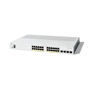 Switch Cisco C1300-24P-4X - Gigabit Ethernet - 24 Puertos PoE+ - 4 Puertos SFP+ - Gestionado - C1300-24P-4X
