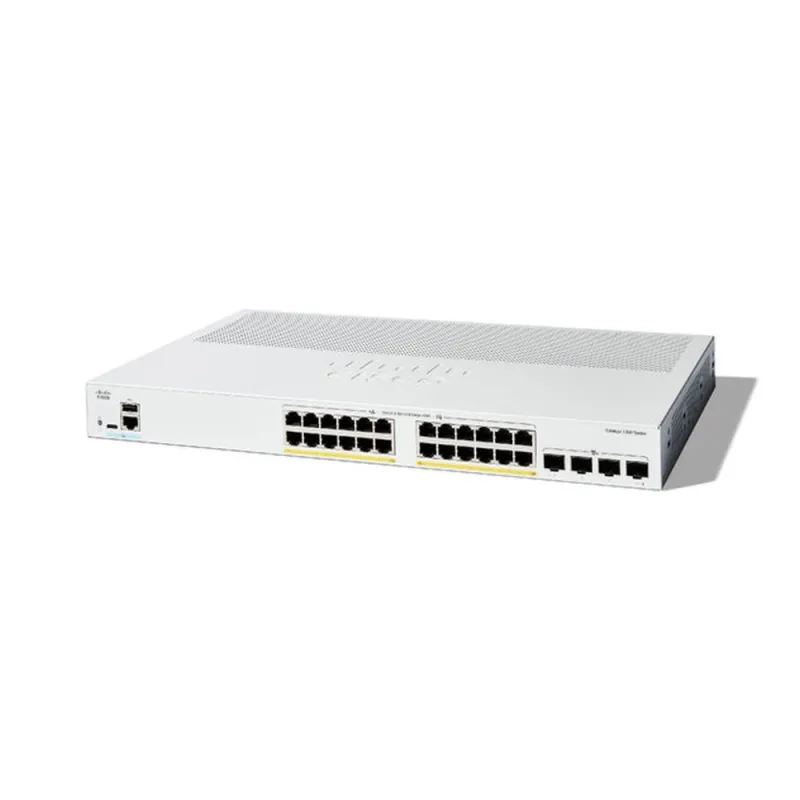 Switch Cisco C1300-24P-4X - Gigabit Ethernet - 24 Puertos PoE+ - 4 Puertos SFP+ - Gestionado - C1300-24P-4X