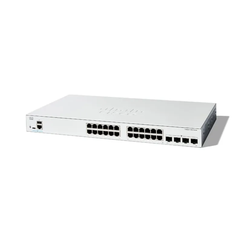 Switch Cisco C1300-24T-4G - Gigabit Ethernet - 24 Puertos - 4 SFP - Gestionado - C1300-24T-4G