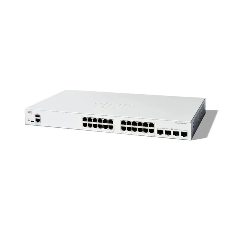 Switch Cisco C1300-24T-4X - Gigabit Ethernet - 24 Puertos - 4 Puertos SFP+ - Gestionado - C1300-24T-4X