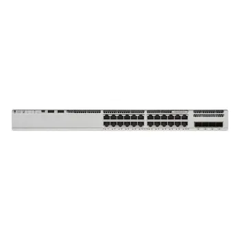 Switch Cisco Catalyst 9200L - 24 puertos - PoE+ - 4 Gigabit - No Gestionado - C9200L-24P-4G-E