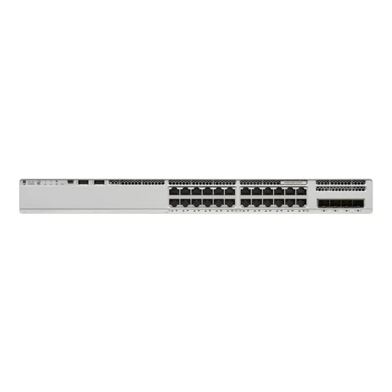 Switch Cisco Catalyst 9200L - 24 puertos - PoE+ - 4 Gigabit - No Gestionado - C9200L-24P-4G-E