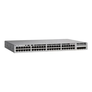 Switch Cisco Catalyst 9200L - 48 puertos - Gigabit - 4 SFP - Gestionado - C9200L-48P-4X-E
