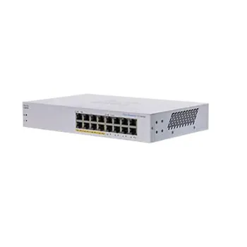 Switch Cisco CBS110-16PP - 16 Puertos - Gigabit - No Gestionado - CBS110-16PP-NA