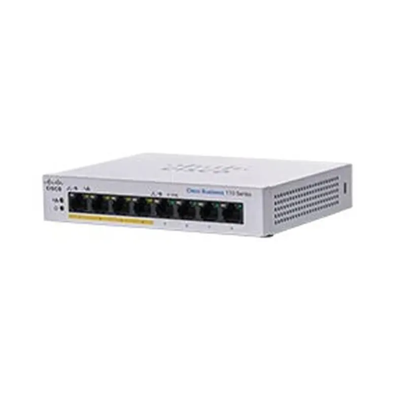 Switch Cisco CBS110-8PP-D - 8 Puertos - Gigabit - No Gestionado - CBS110-8PP-D-NA