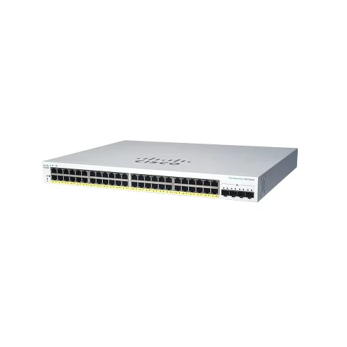 Switch Cisco CBS220-48T-4X - 52 Puertos - 48 Puertos RJ-45 - 4 Puertos SFP+ - CBS220-48T-4X-NA