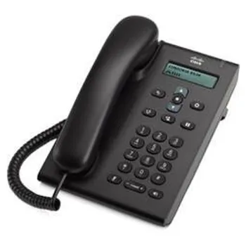 Teléfono Cisco SIP 3905 - 2 Puertos - Negro - CP-3905=