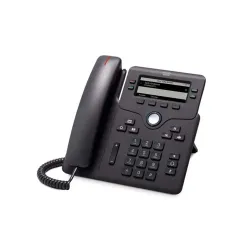 Teléfono IP Cisco 6851 - 4 Líneas - Identificador de llamadas - Negro - CP-6851-3PCC-K9=