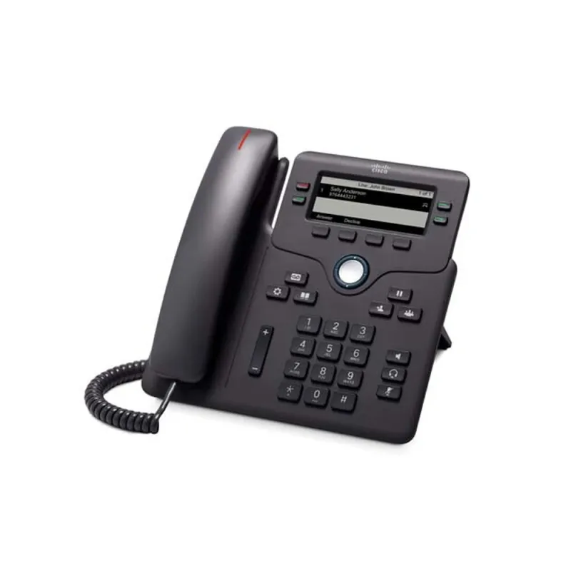 Teléfono IP Cisco 6851 - 4 Líneas - Identificador de llamadas - Negro - CP-6851-3PCC-K9=