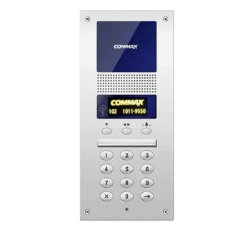 Panel de Audio COMMAX DR2AG - Para Edificios Departamentales - Conexión de Hasta 32 Intercomunicadores - Función de Apertura de Puerta - DR-2AG