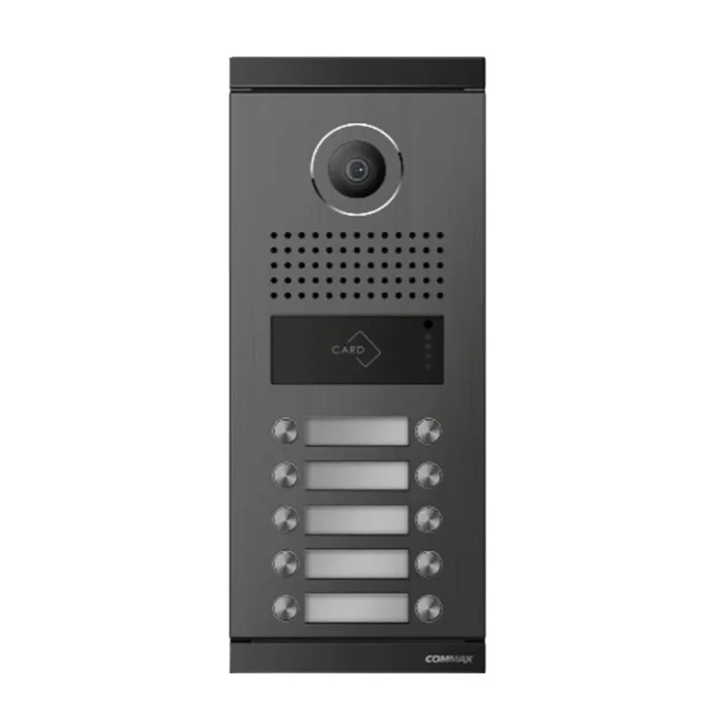 Frente de Calle COMMAX DRC10MLRF1 - Para 10 Apartamentos - DRC-10ML/RF1