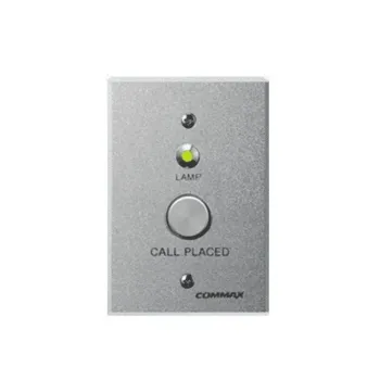 Botón de Presencia COMMAX PB-500 - Para Sistema de Llamado de Enfermería - Montaje en Pared - PB-500