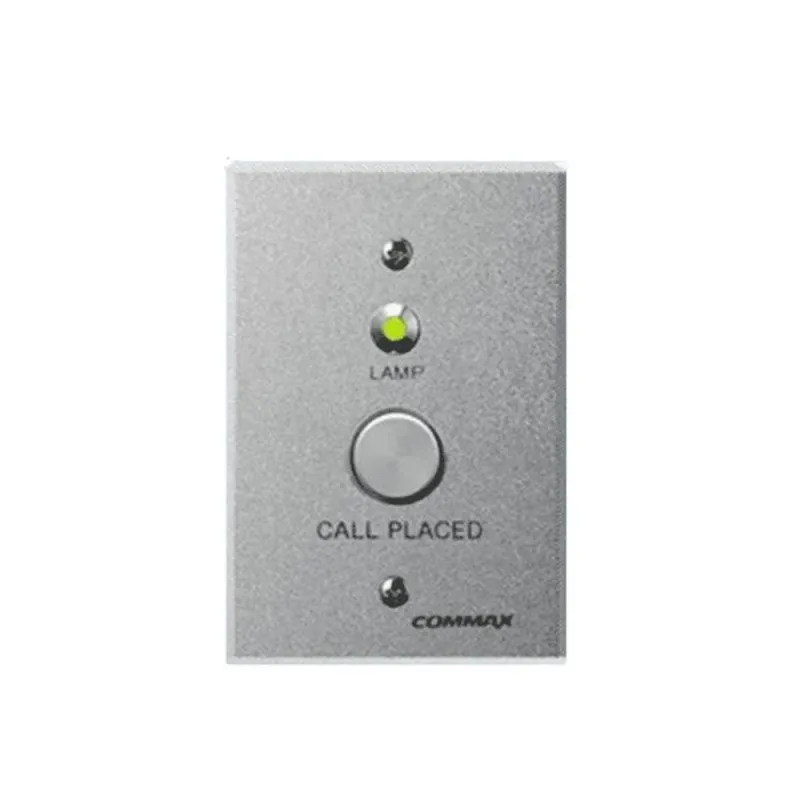 Botón de Presencia COMMAX PB-500 - Para Sistema de Llamado de Enfermería - Montaje en Pared - PB-500