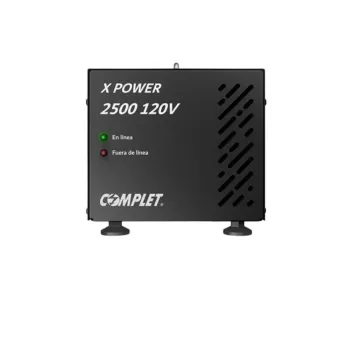 Regulador de Voltaje Complet ERV-10-005 - 2500VA/2500W - 2 Contactos - ERV-10-005