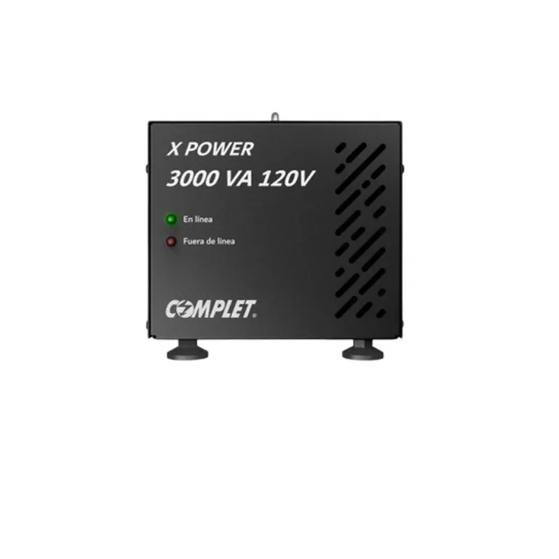 Regulador de Voltaje Complet ERV-10-006 - 3000VA/3000W - 2 Contactos - ERV-10-006