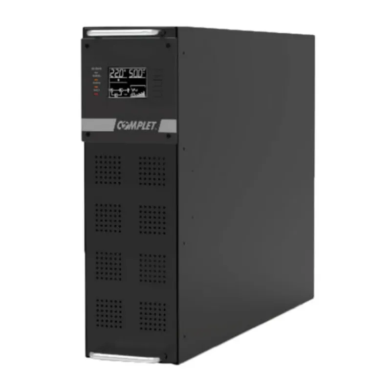 UPS Complet 1KT120M - 1000VA/1000W - 8 Contactos - Doble conversión - LCD - UPS-1-091