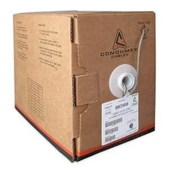 Bobina Telefónica Condumex - 305M - 24 AWG - Gris - 660566