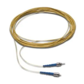 Cable de Fibra Óptica ConduNet - ST - Monomodo - 2M - Amarillo - 8668102NST